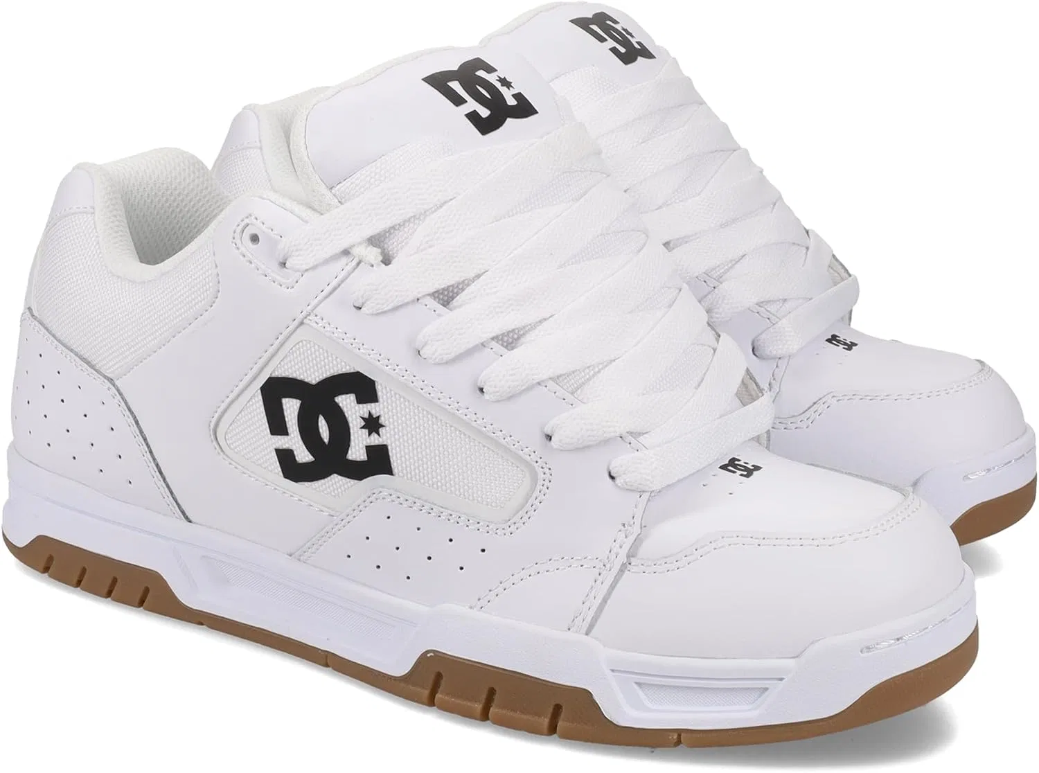 Кроссовки для скейтбординга DC Shoes Coiler, белый/черный/серый