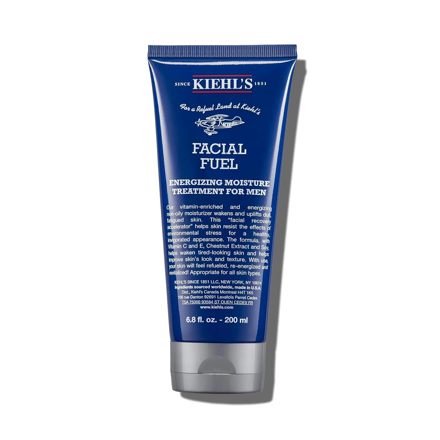 Крем для лица Kiehl's — Мужской увлажняющий Kiehls Facial Fuel Energizing, 75 мл