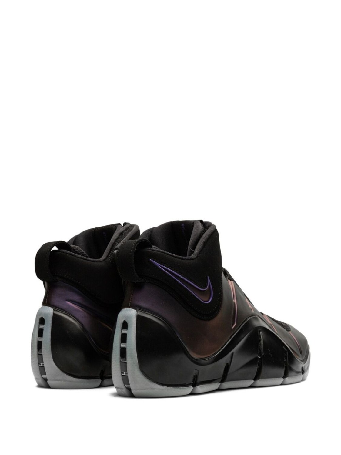 Nike кроссовки LeBron 4 "Eggplant", черный — фото 3