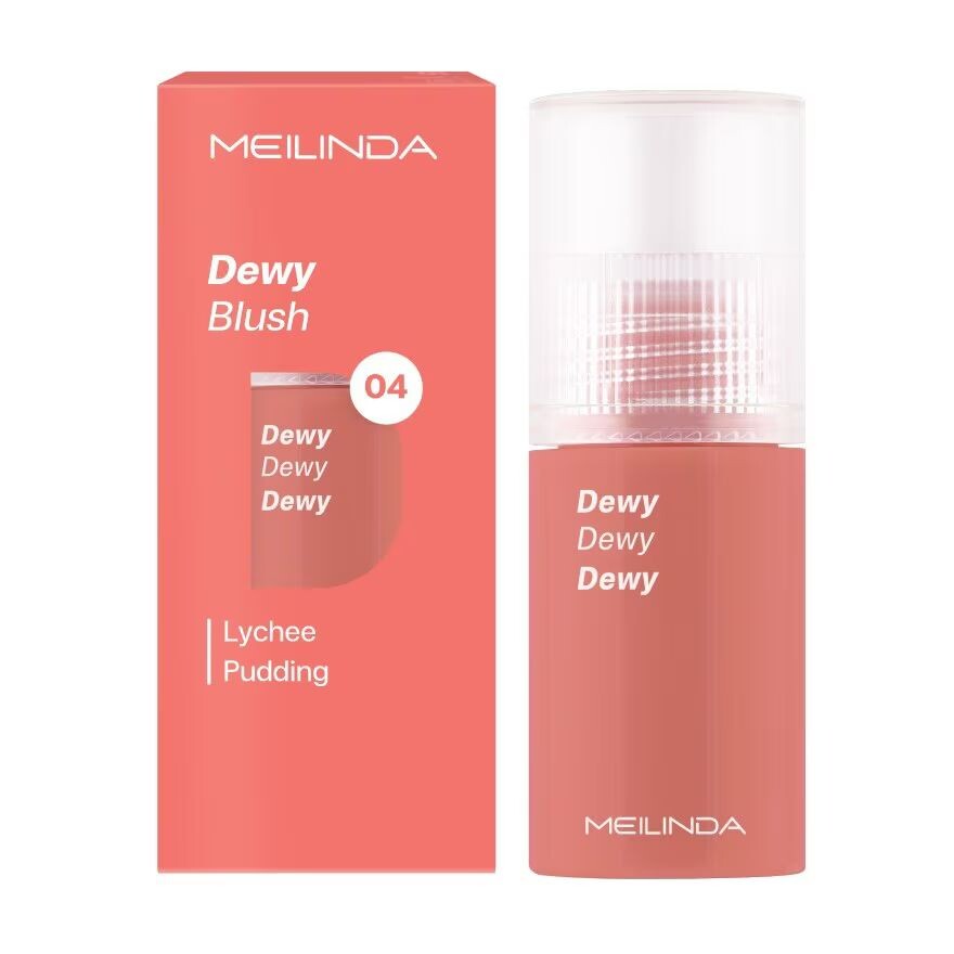 

Meilinda Румяна Dewy 5,5 мл. 04 Пудинг с личи, Lychee Pudding