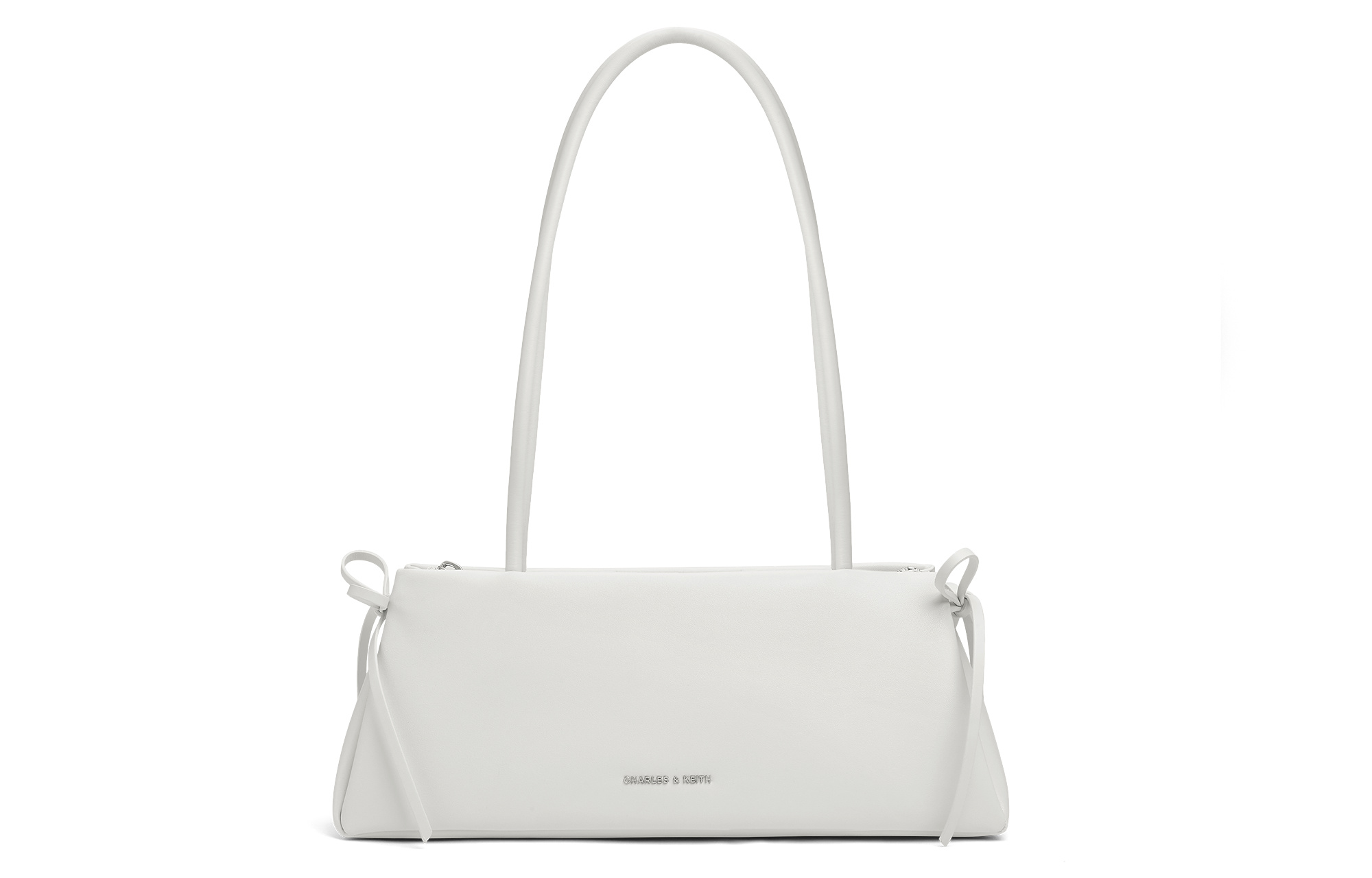 

CHARLES&KEITH Средняя наплечная сумка женская разноцветная, Meringue White