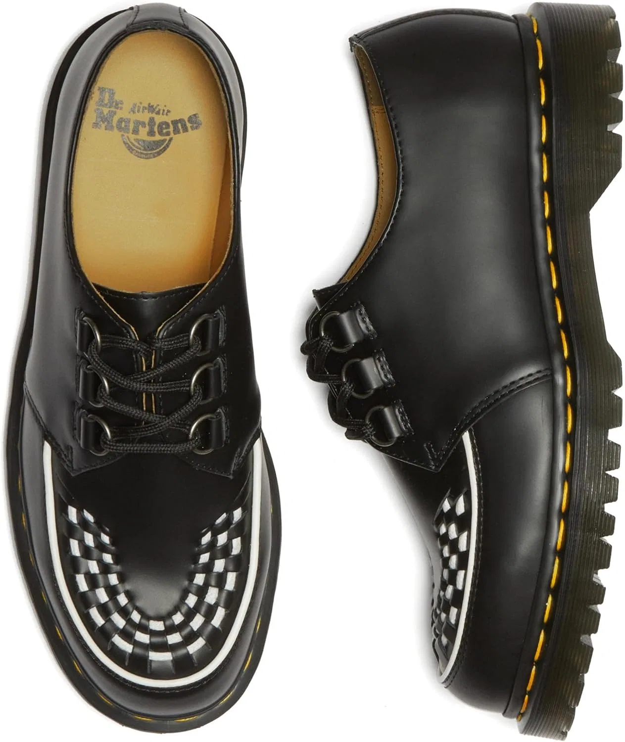 Ботинки Dr. Martens Unisex Ramsey Oxfords, Black — фото 3