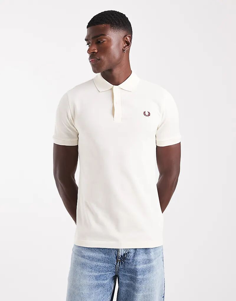 

Рубашка-поло Fred Perry кремового цвета