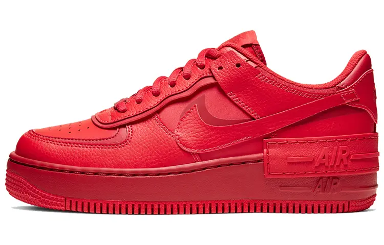 

Nike Air Force 1 Low Shadow Triple Red (женские)