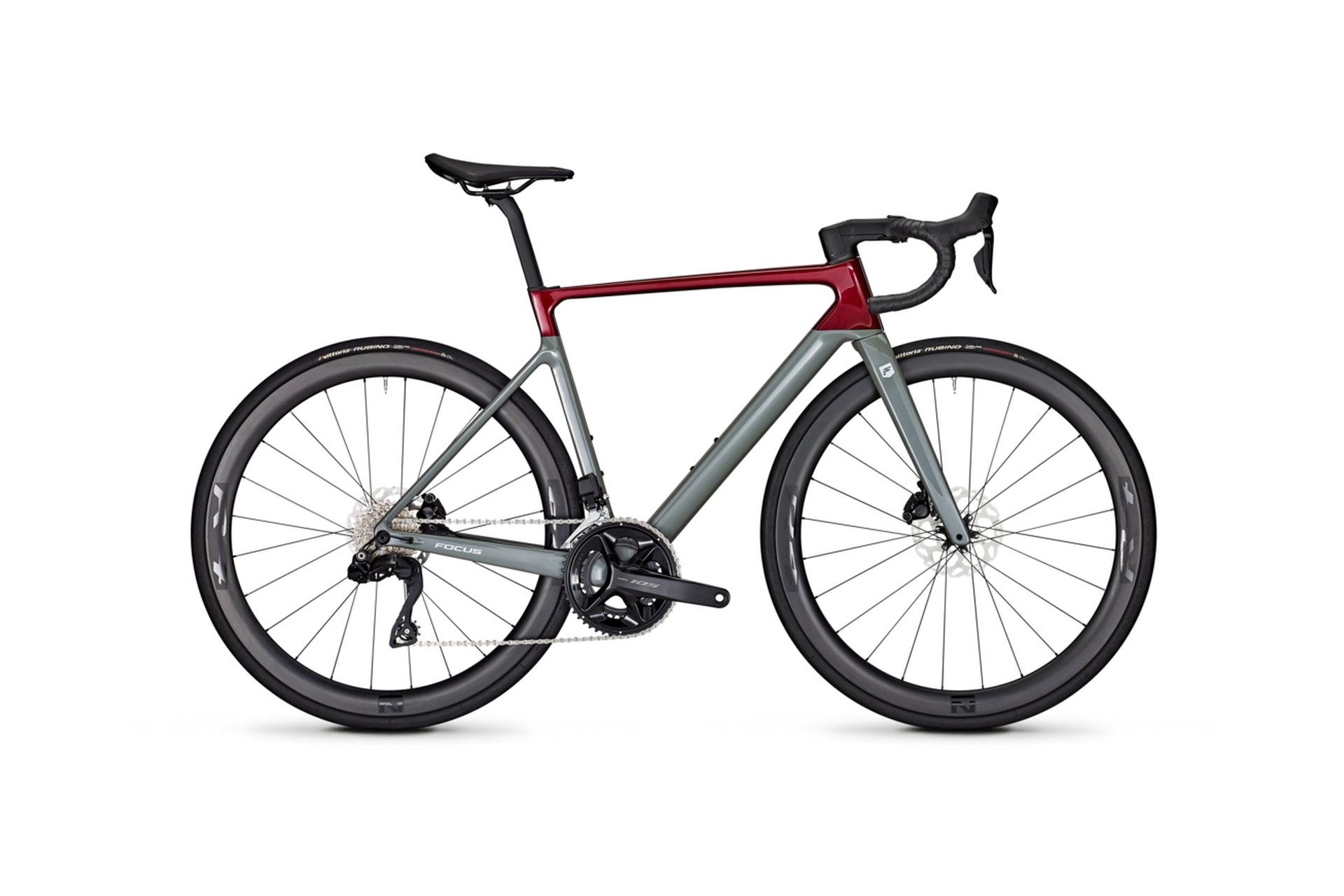 

Шоссейный велосипед Focus Izalco max 8.9 - 28 дюймов - diamant, rot | mahagonyred glossy / slategrey glossy