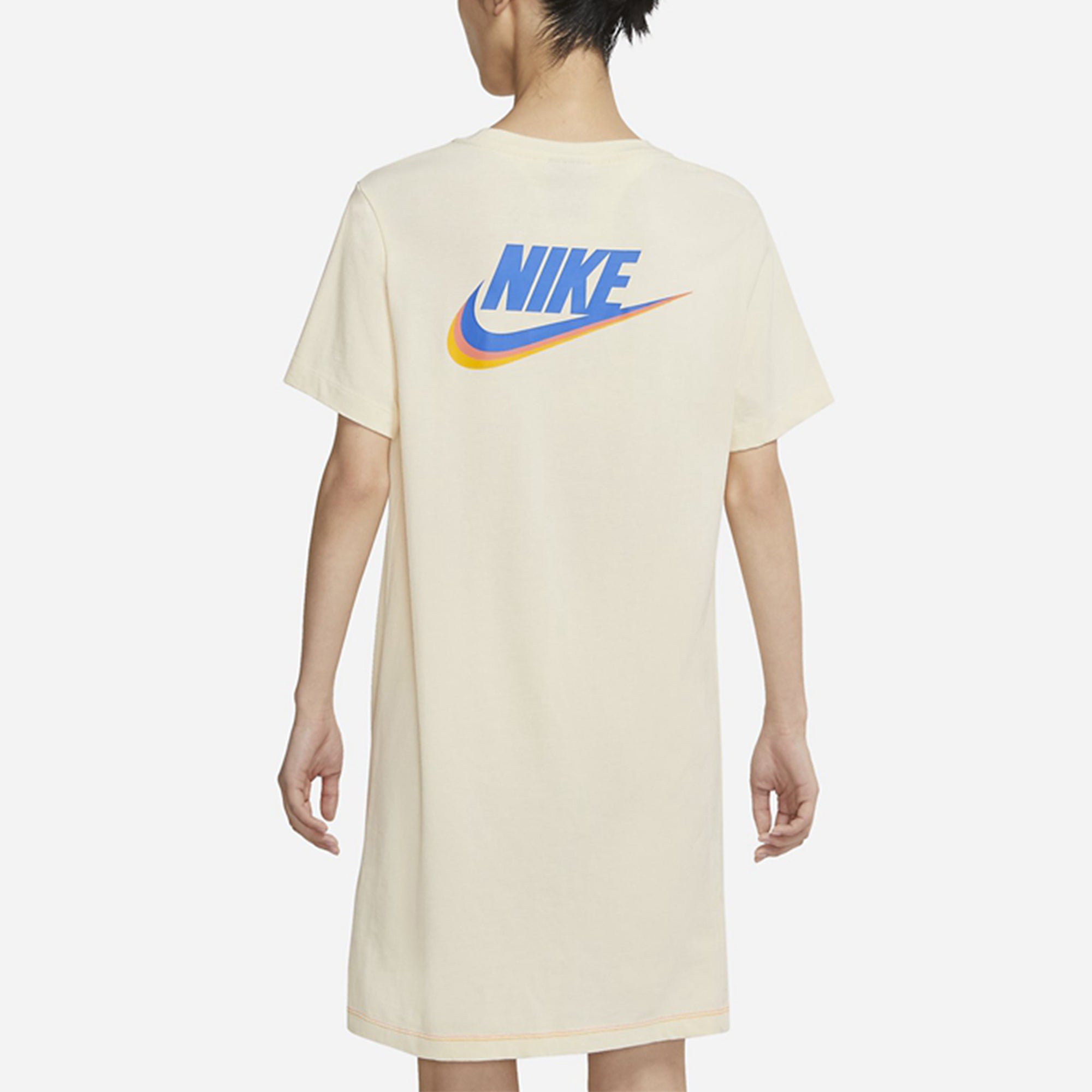 Платье (WMNS) Nike AS W Sportswear Nike Sportswear DRESS Tee COCONUT MILK — фото 4