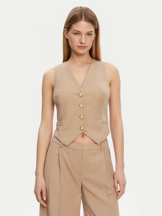 

Жилет стандартного кроя 5GGN06 7294A Marciano Guess, бежевый