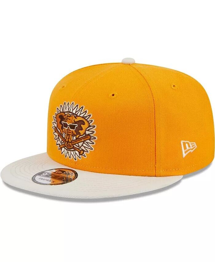 

Мужская золотистая бейсболка Oakland Athletics Tiramisu 9FIFTY Snapback New Era, золотой