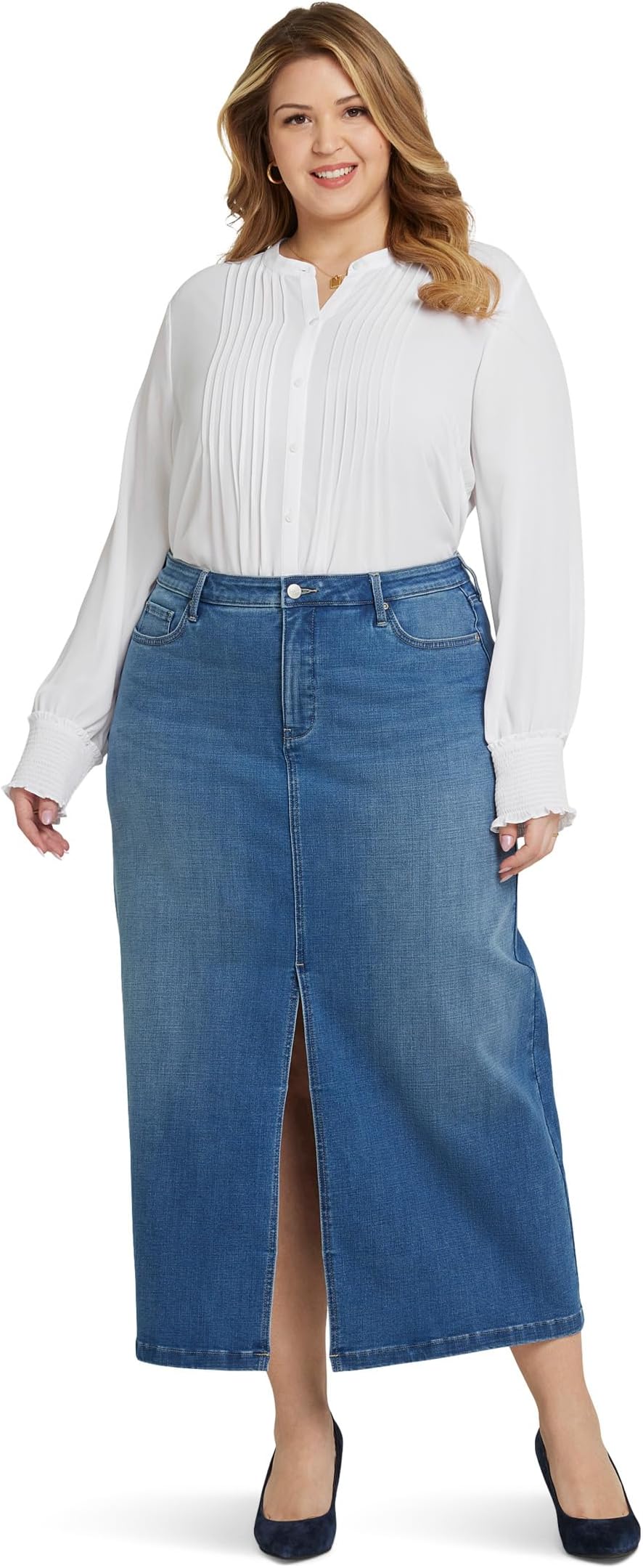 

Юбка NYDJ Plus Size Long Skirt, цвет Fairmont