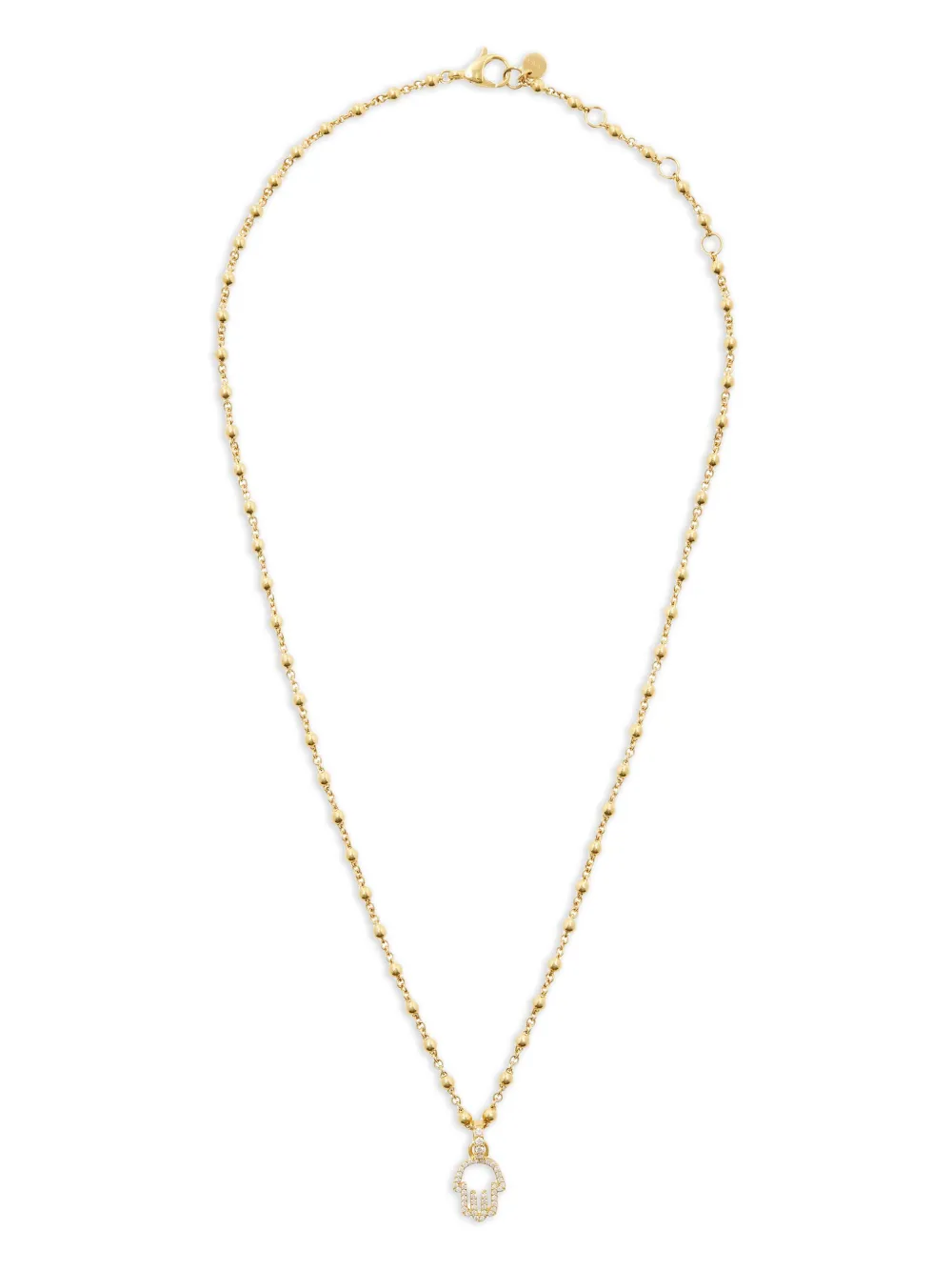 

Колье Caviar Ball Chain из желтого золота ALINKA, золотой