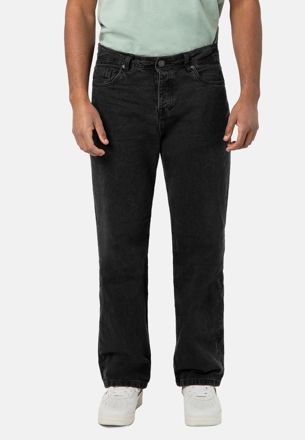 

Джинсы прямого кроя SUBLEVEL LOOSE LONG JEANS, черный