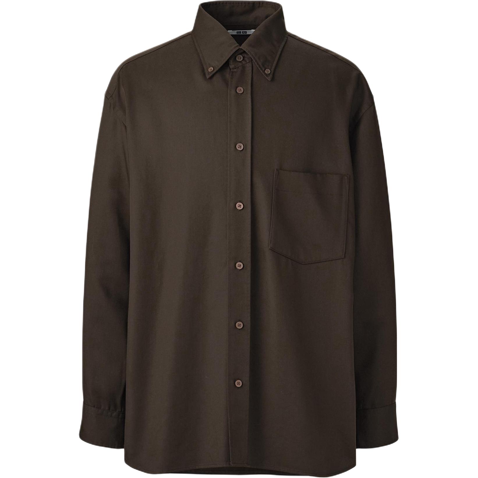 

U Collection Футболка унисекс тёмная умбра UNIQLO