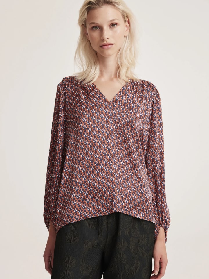 

Odd Molly Рубашка «Рэйчел» цвета «выпеченный коричневый»