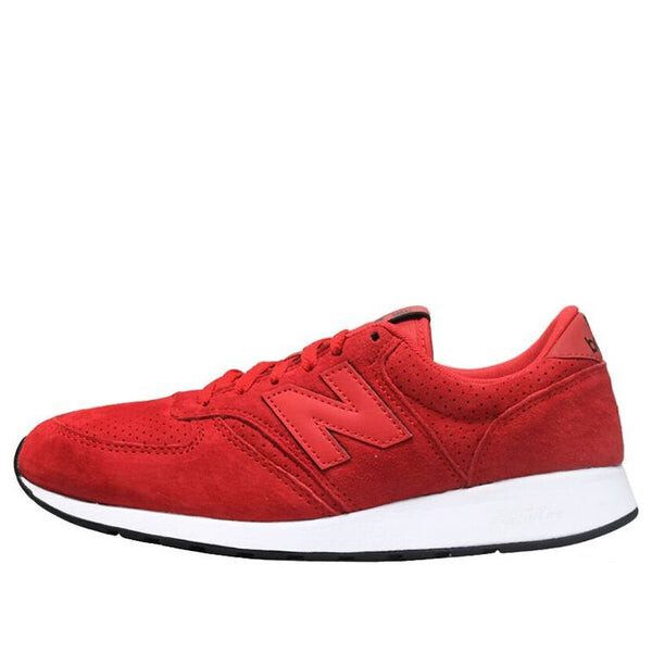 

Кроссовки 420 переделанные New Balance, красный