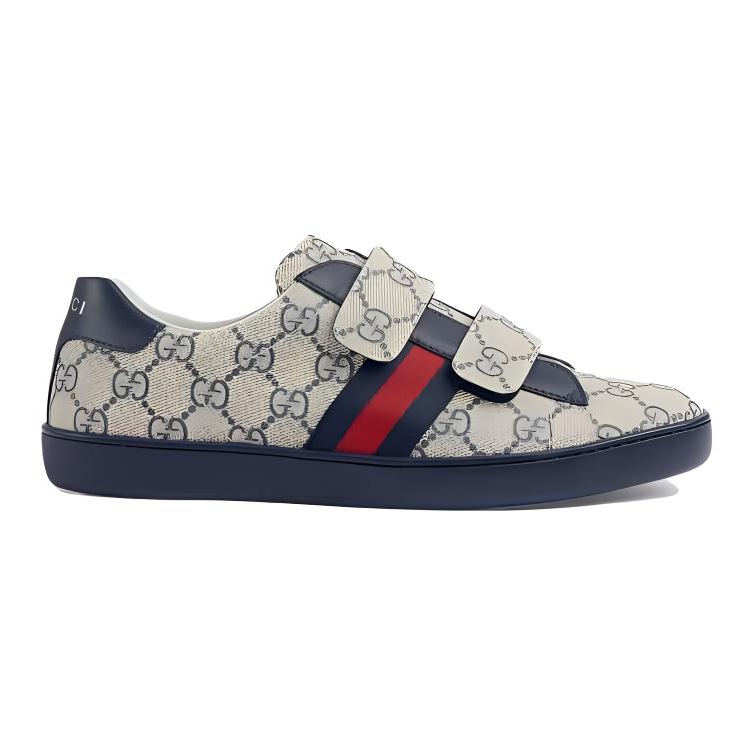 Детские низкие кроссовки для скейтбординга ACE GUCCI, синий — фото 3