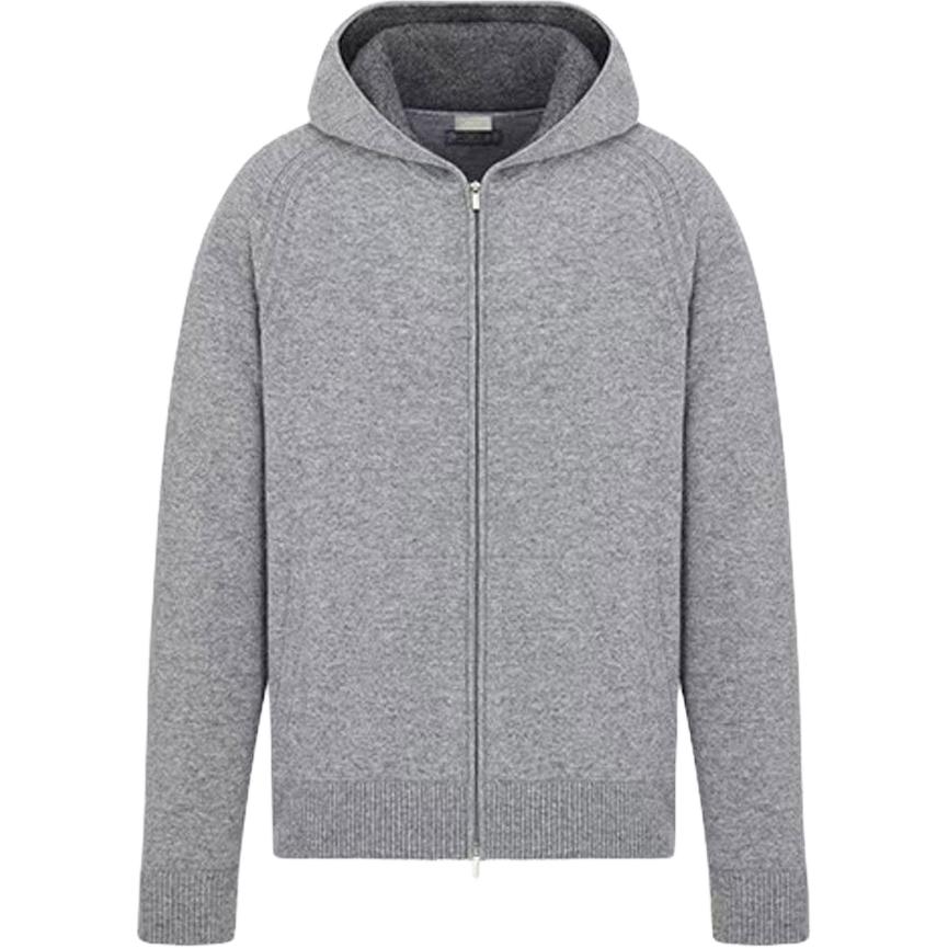 

SS26 кашемировый свитер мужской DIOR, серый