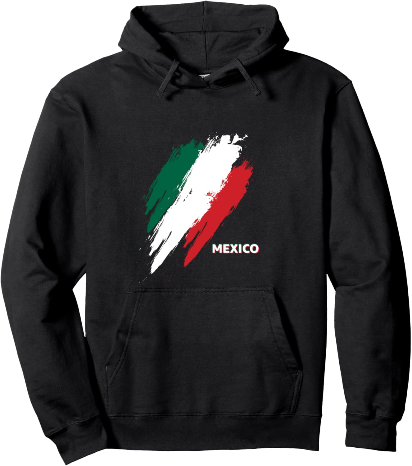 

Толстовка с флагом Мексики Mexico, черный