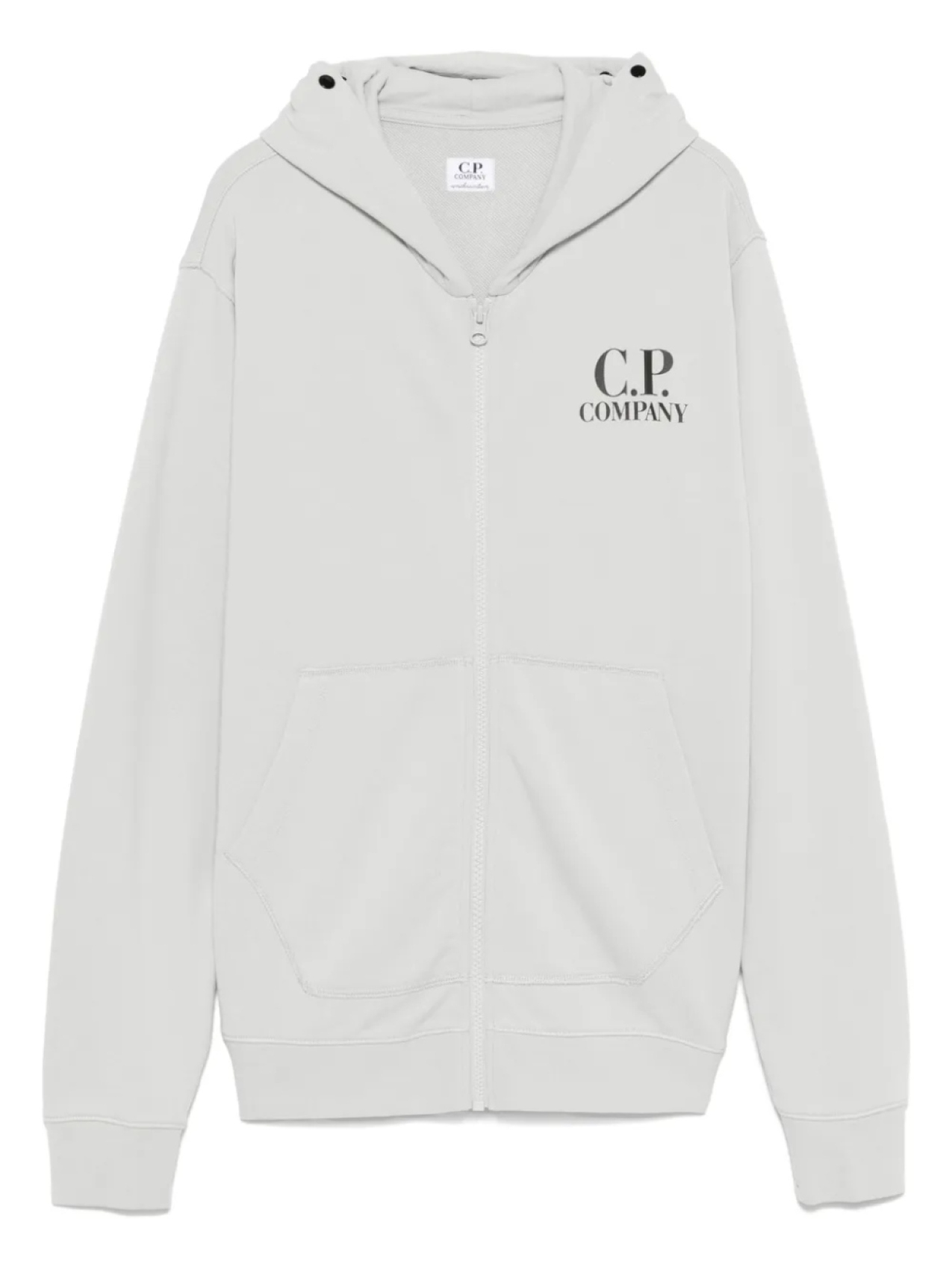 

Детская толстовка с капюшоном и очками CP Company C.P. Company Kids, серый