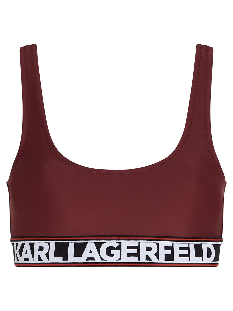 

Топ бикини Karl Lagerfeld, цвет Merlot