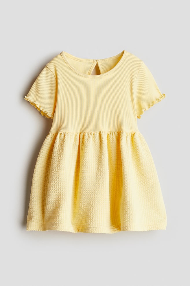 

Расклешенное платье H&M, желтый