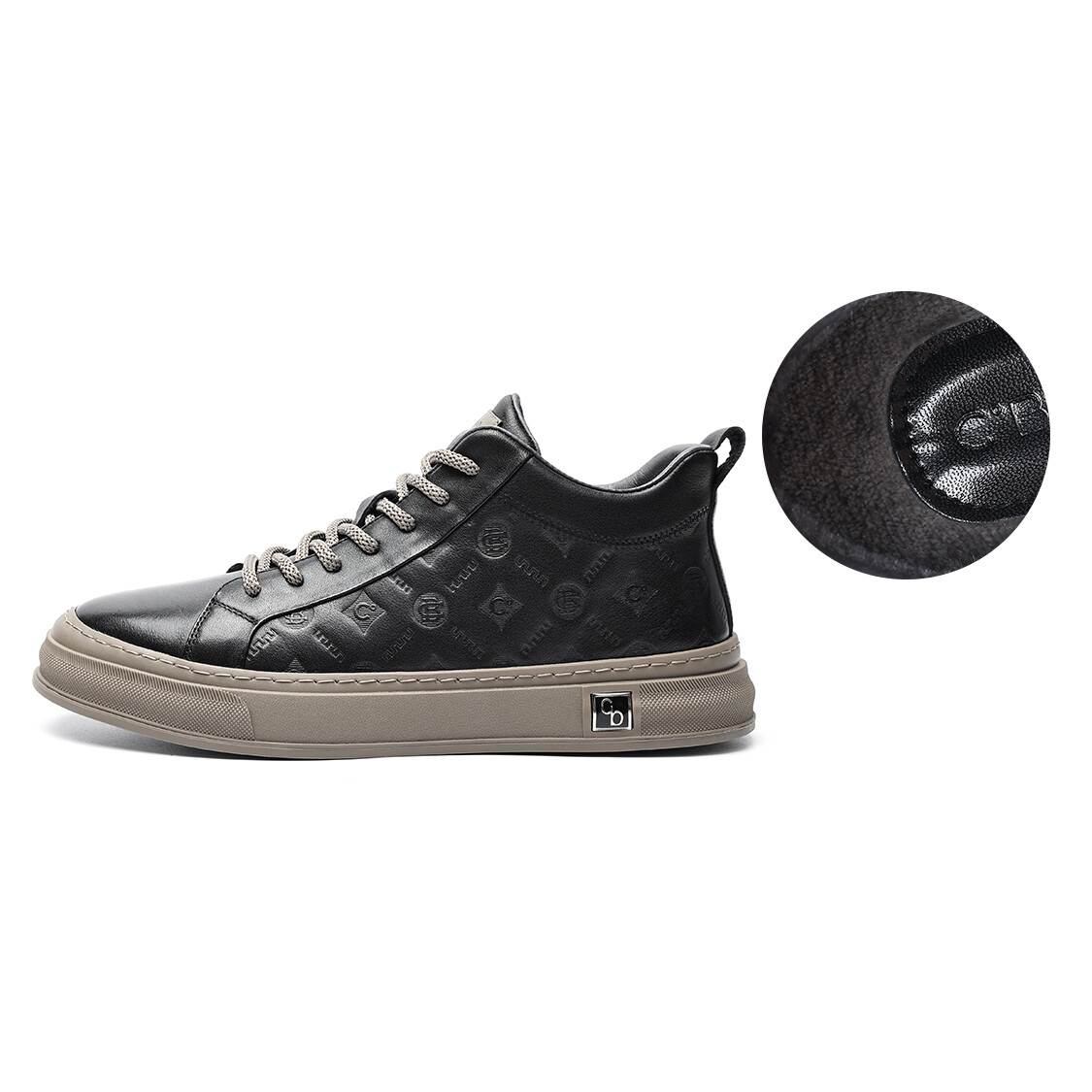 

Кеды CВ°BANNER Skateboard Shoes Men Low-Top Black