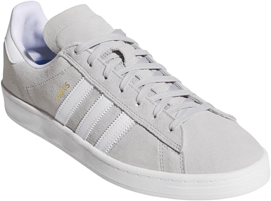 Мужские кроссовки adidas Campus Adv на шнуровке для повседневной носки - серые — фото 2