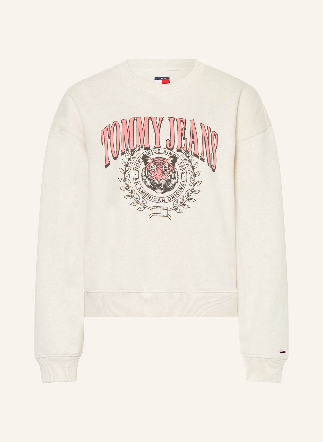 

Толстовка Tommy Jeans, экрю
