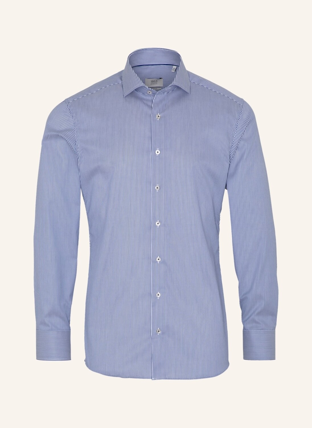 

Рубашка slim fit 1863 by ETERNA, синий