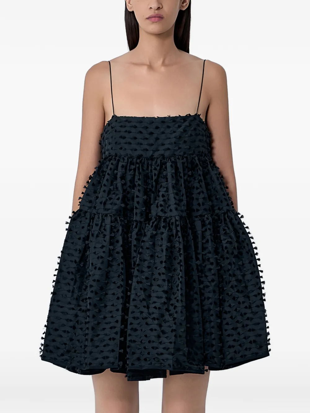 

Платье мини Oberra Cecilie Bahnsen, черный