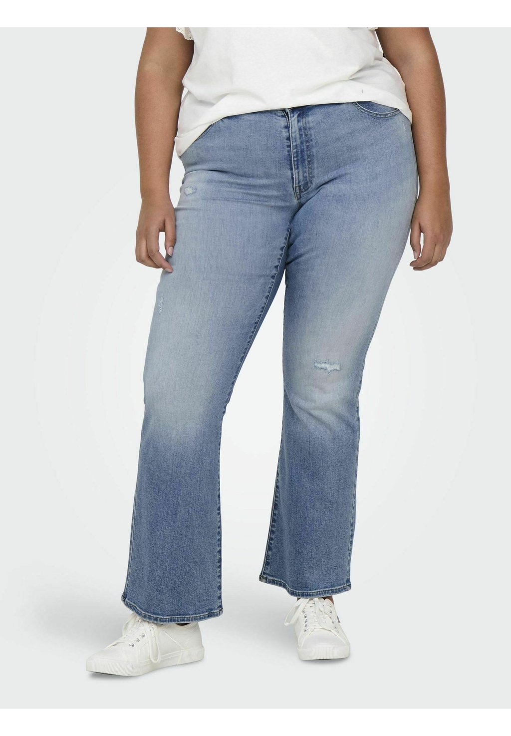 

Расклешенные джинсы CARMAYA HOHE TAILLE ONLY Carmakoma, цвет Medium Blue Denim