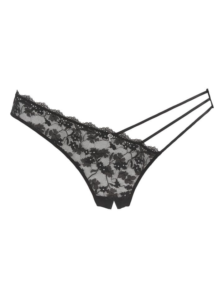 

Стринги PETITE FLEUR GOLD, черный