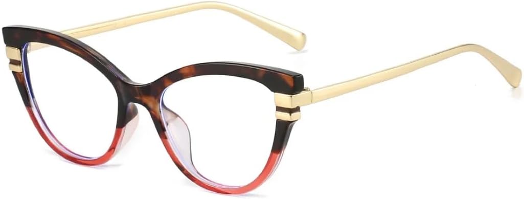 

Солнцезащитные очки для мужчин и женщин - защита UV400 - леопардовый принт "кошачий глаз", легкая оправа для занятий спортом на открытом воздухе и вождения DSVIGF, Hawksbill Red