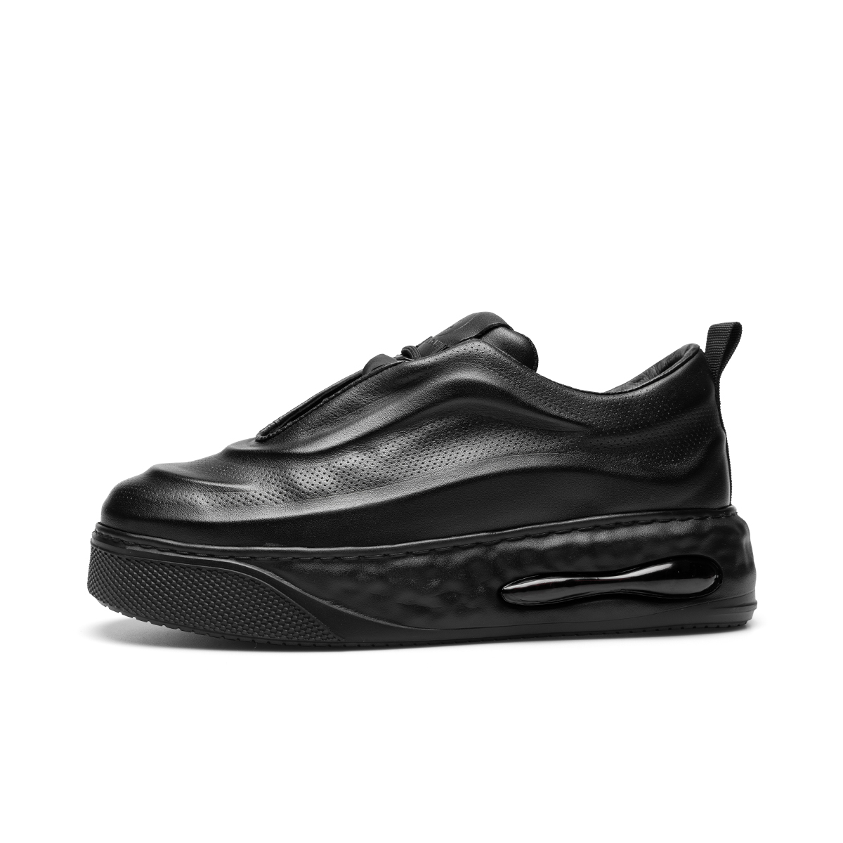 

Низкие повседневные туфли мужские PARDASAUL, Black Single Layer Shoes