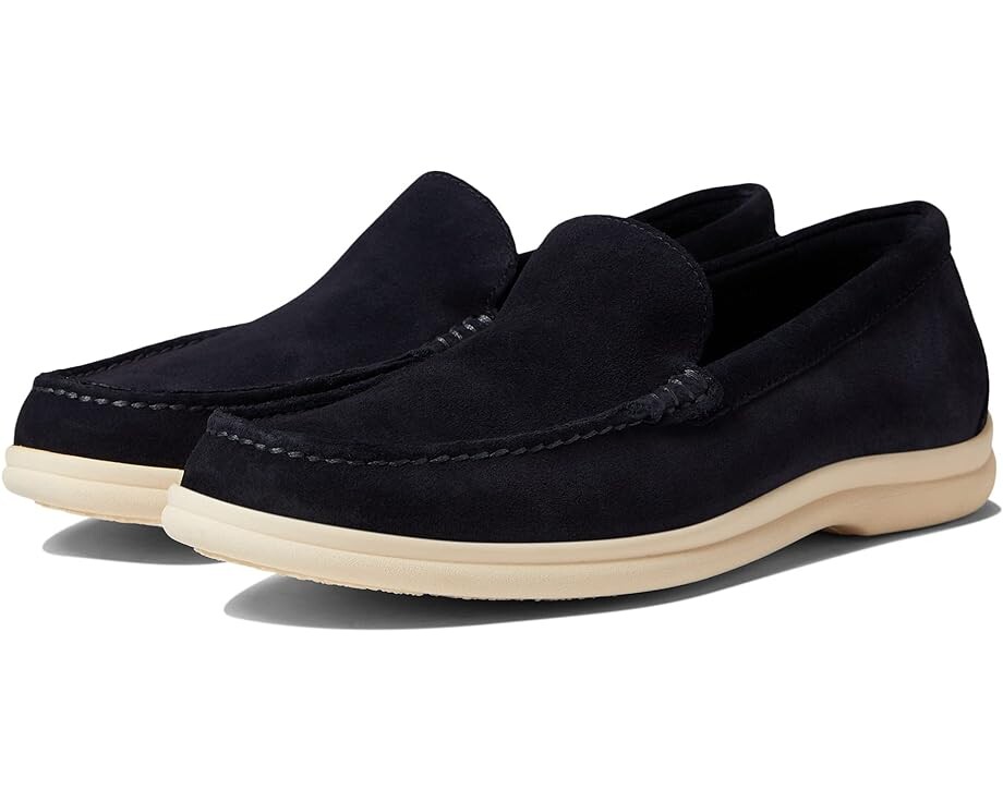 

Лоферы Johnston & Murphy Collection Marlow Venetian, цвет Navy English Suede