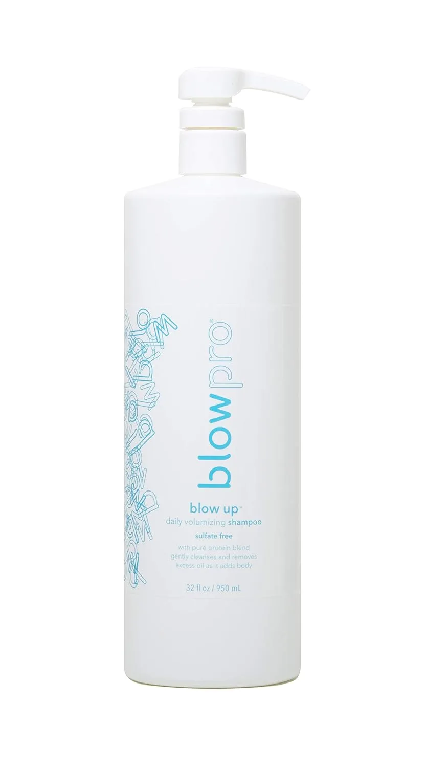 blowpro Blow Up Daily Volumizing Shampoo, обогащенная формула мягко очищает, удаляет остатки, оставляя волосы легкими и объемными, для всех типов волос, 946 мл