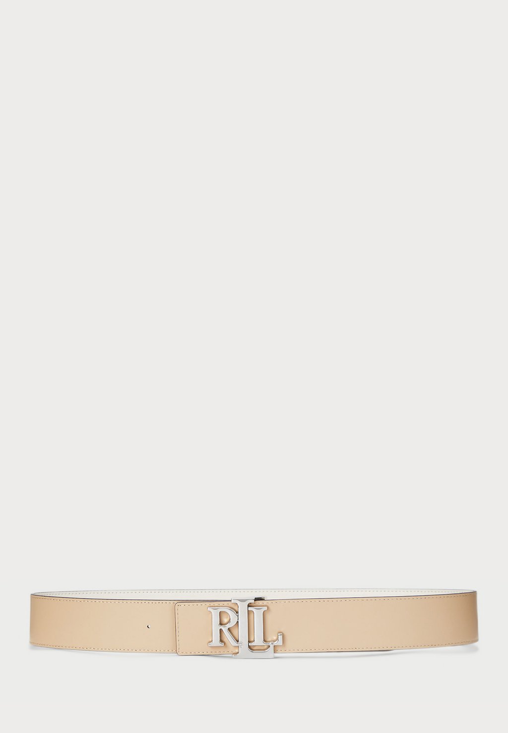 

Пояс LOGO REVERSIBLE LEATHER WIDE BELT Lauren Ralph Lauren, белый