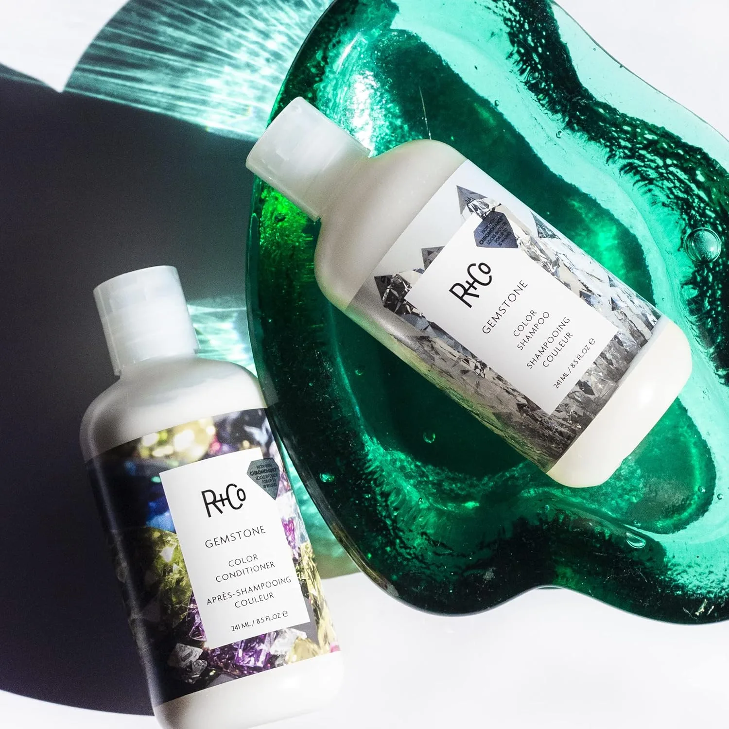 Набор Total Gem Inline Kit | Продлевает яркость цвета, восстанавливает и питает волосы | Веганский продукт, не тестируется на животных | 750 мл R+Co — фото 3