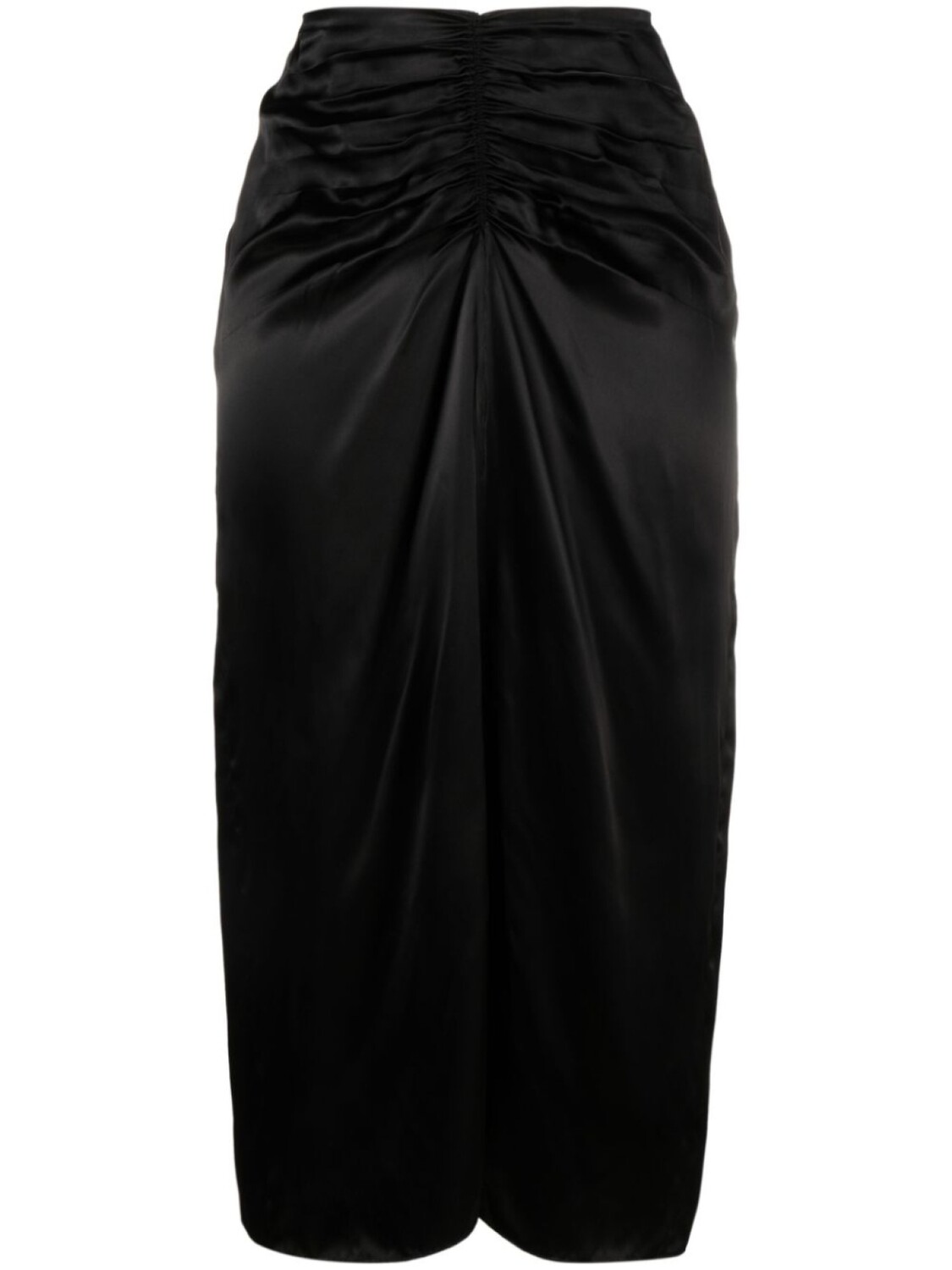 

Lanvin юбка миди со сборками, черный