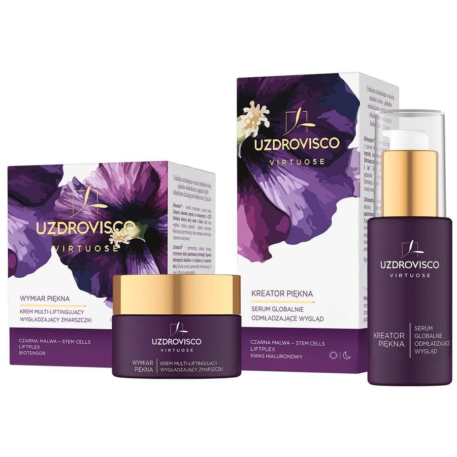 

Uzdrovisco, Virtuose, Maestia Formula Virtuose, набор косметики, крем + сыворотка