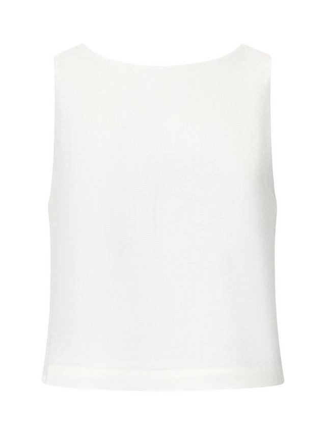 

Блузка Birdie Linen с завязками на спине French Connection, Summer White