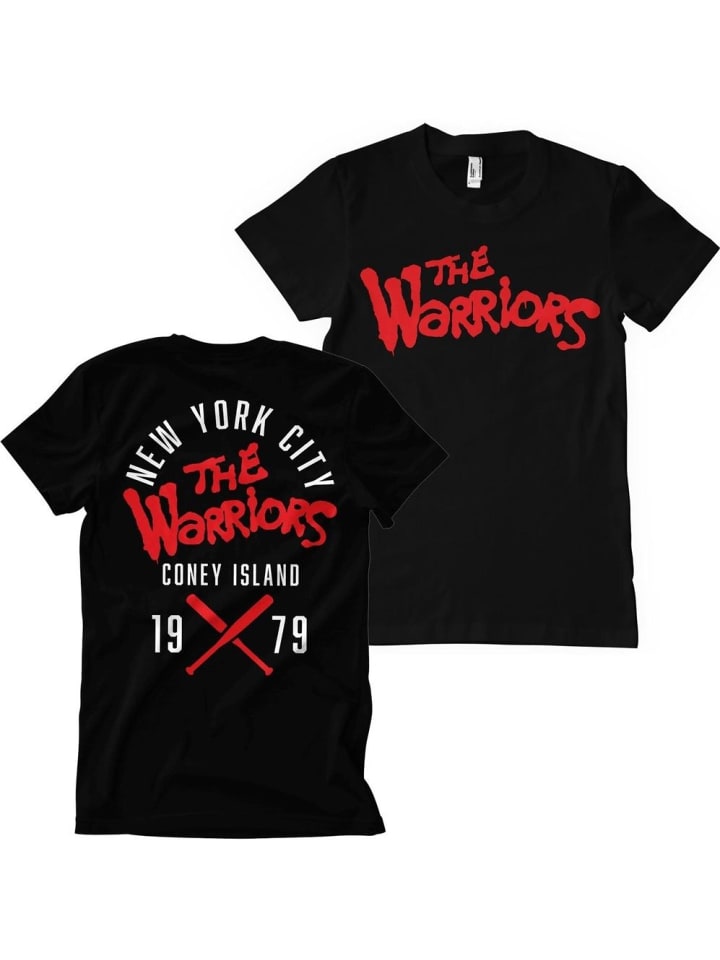 

The Warriors Футболка "Coney Island Big Tall T-Shirt" черного цвета, Черный, The Warriors Футболка "Coney Island Big Tall T-Shirt" черного цвета