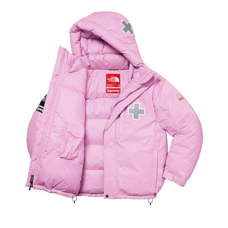 Куртка Supreme x The North Face Summit Series Rescue Baltoro Jacket 'Light Purple', фиолетовый — фото 3