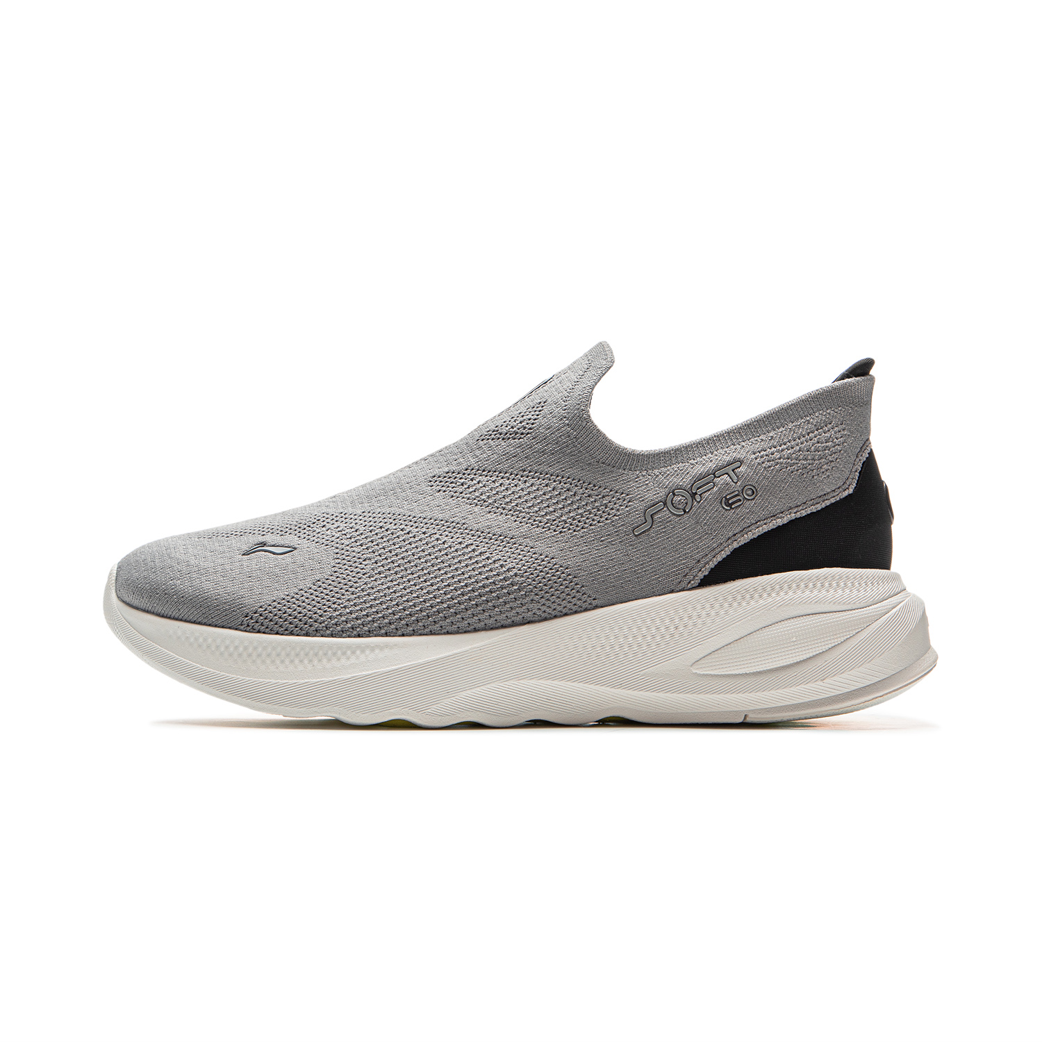 

Мужские серые кроссовки SOFT GO 2 с дышащим и впитывающим пот низким верхом LINING, Gray
