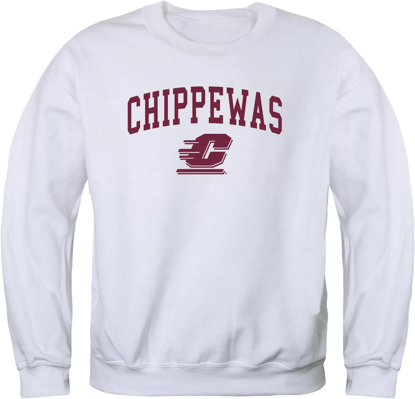 

Republic Central Michigan University Campus Crewneck Pullover Sweatshirt W Republic