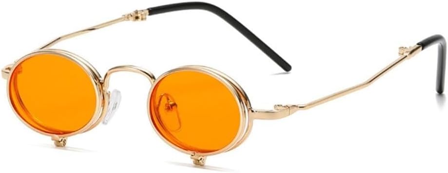 

Модные солнцезащитные очки «кошачий глаз» для женщин, градиентные, с защитой от УФ-излучения UV400, в стиле ретро с декоративными заклепками QERMXYRI, Brown Tea Gradient