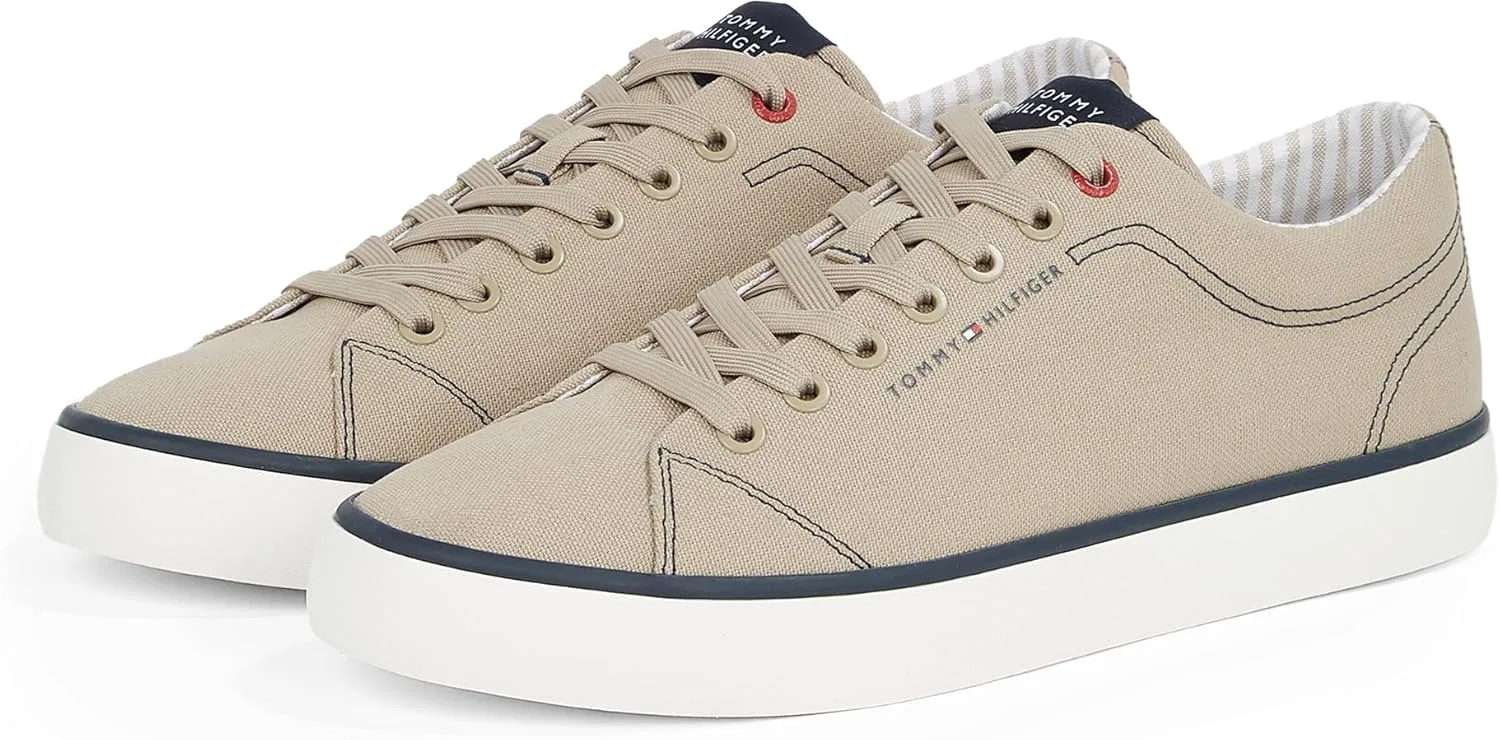 Кроссовки Tommy Hilfiger Herren Vulcanized Sneaker Core Ithaca Low Top, Beige — фото 4