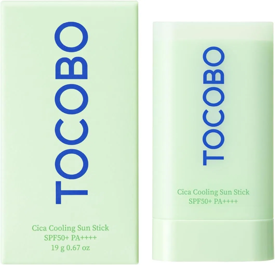 Солнцезащитный стик для лица TOCOBO Cica Cooling SPF50+ PA+++ 18 г