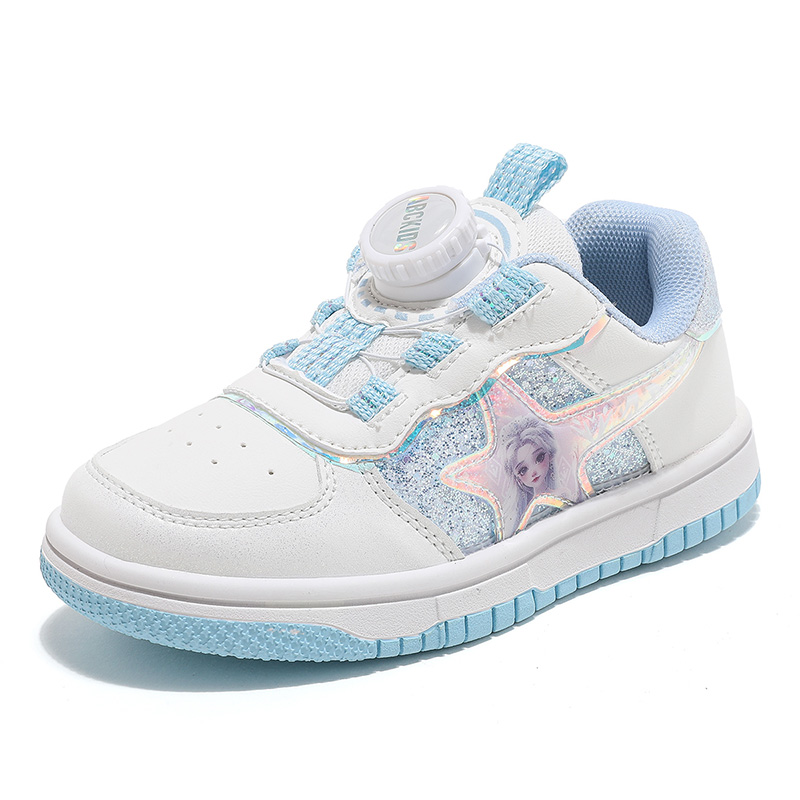 

ABC KIDS Детские износостойкие низкие кроссовки для скейтбординга, белые, синие