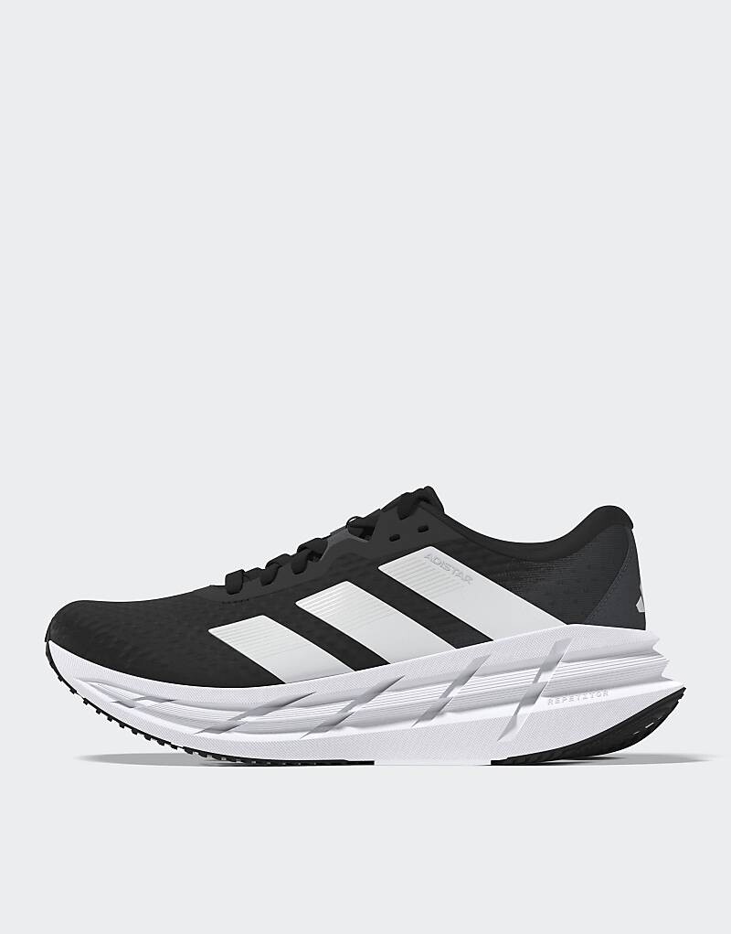

adidas – Adistar 3 – Черная спортивная обувь, Черный, adidas – Adistar 3 – Черная спортивная обувь