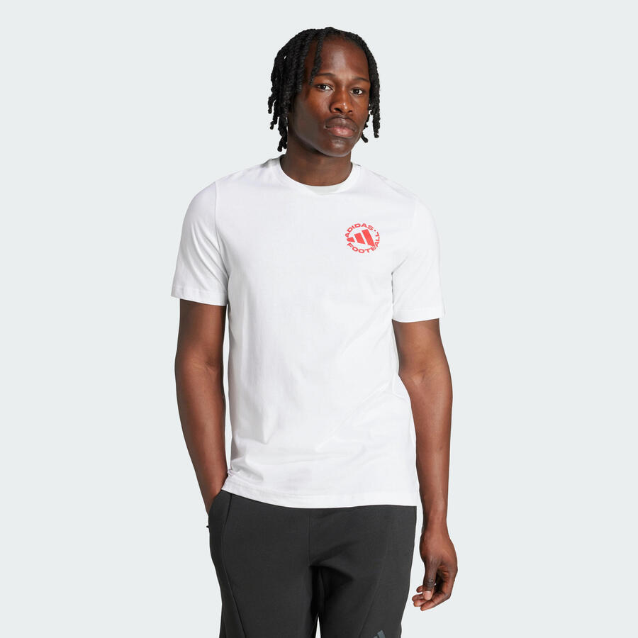 

ADIDAS Футболка с графическими наклейками на тему футбола